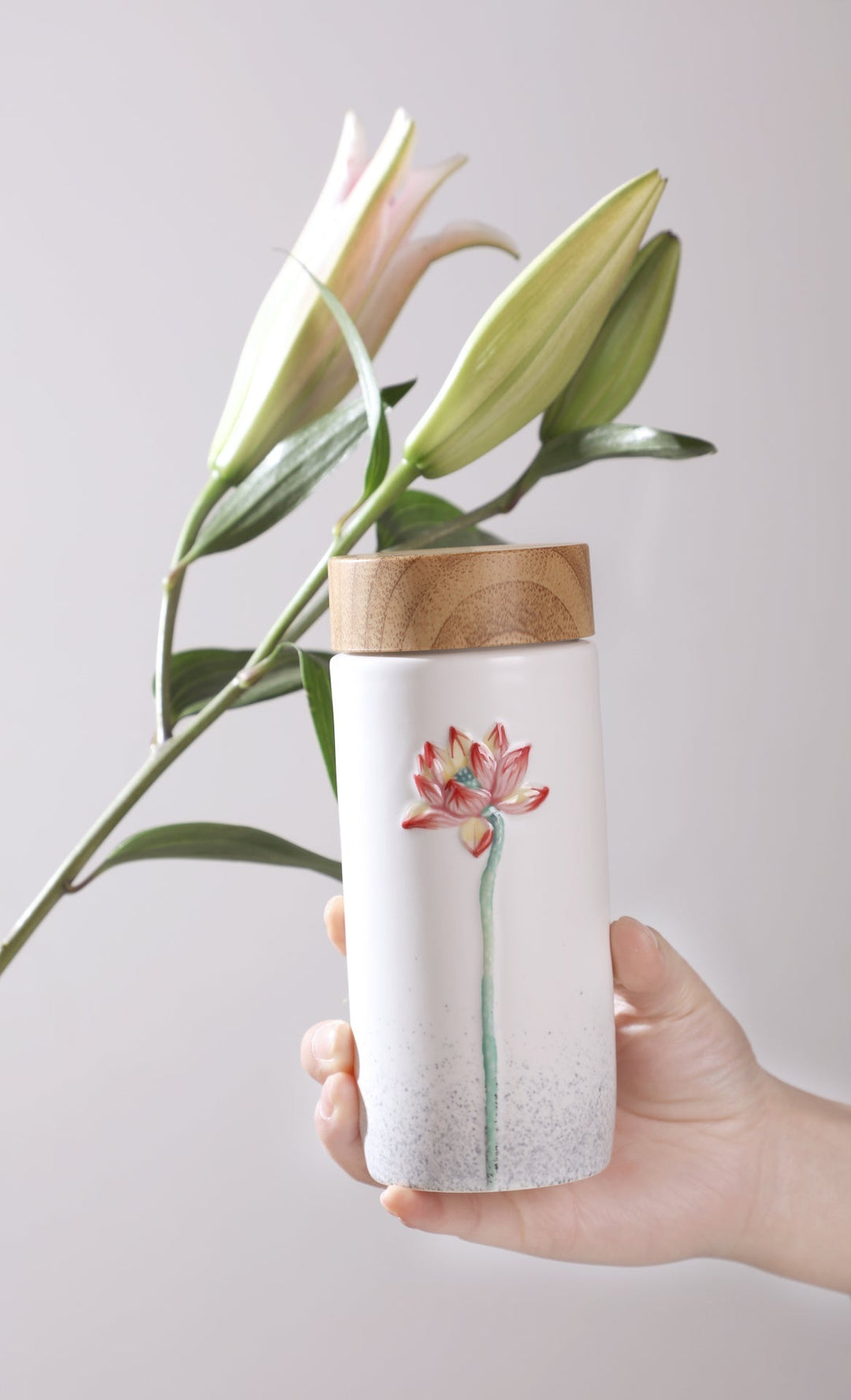 Lotus Beauty Tea Tumbler - EcofiedHome