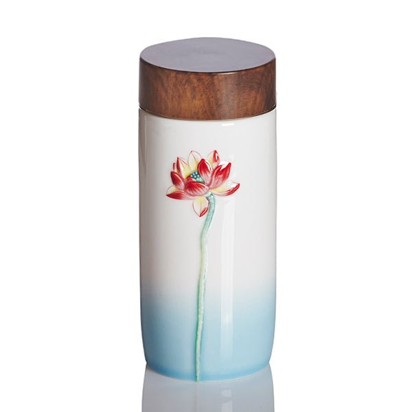 Lotus Beauty Tea Tumbler - EcofiedHome