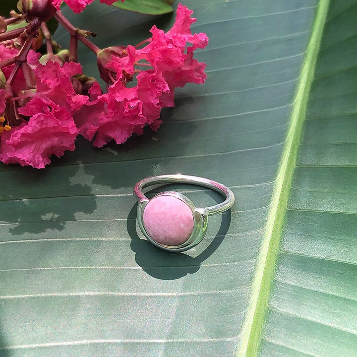 Pink Moon Ring - Size: 7 - EcofiedHome
