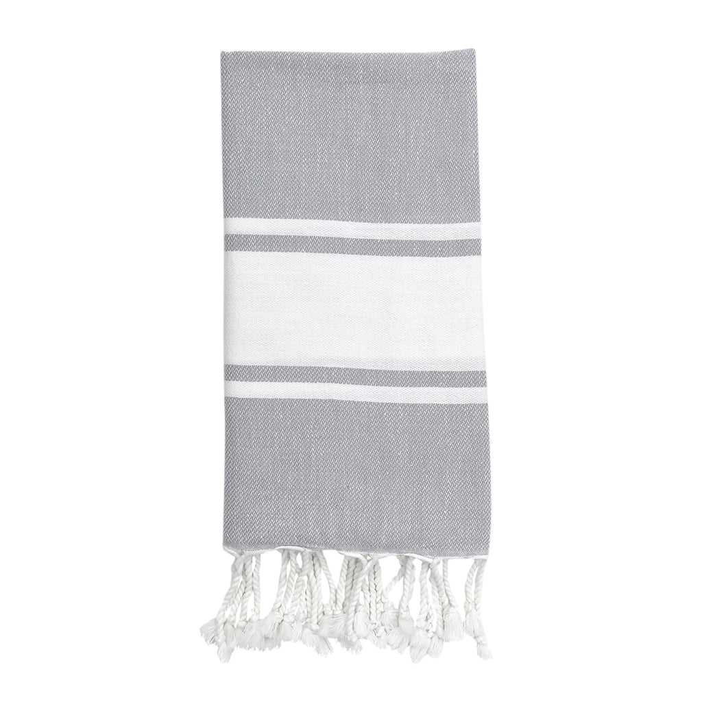 Essential Stripe Turkish Hand Towel-0
