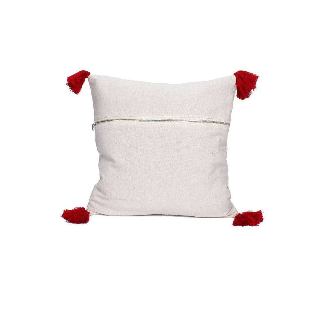 Needlepoint Tassel Pillow Cover-2