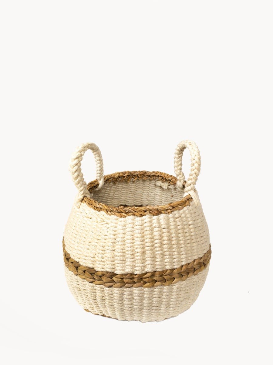 Ula Blanco Basket - EcofiedHome